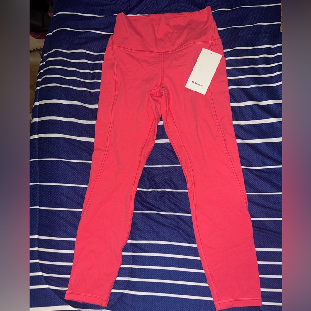 lululemon athletica women Bright Pink Leggings